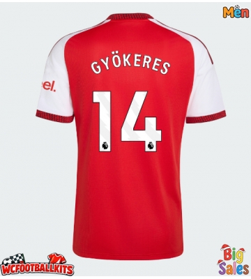 Arsenal Viktor Gyokeres #14 Replica Home Stadium Shirt 2026-27 Short Sleeve